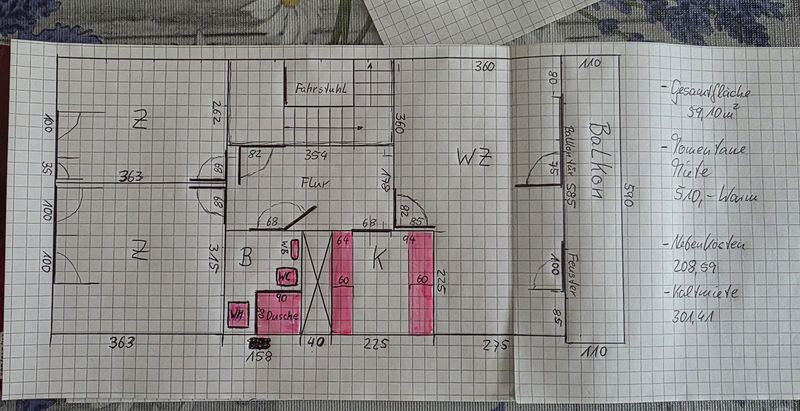 3-Zimmer-Wohnung in Fürstenwalde/Spree